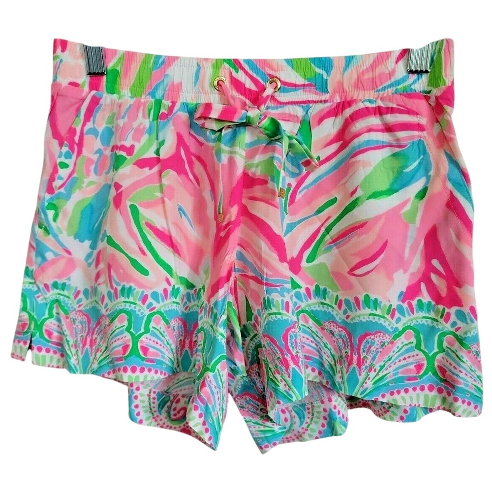 Lilly Pulitzer Katia Shorts Size XXS Croc My World Colorful‎ $78 NWT
